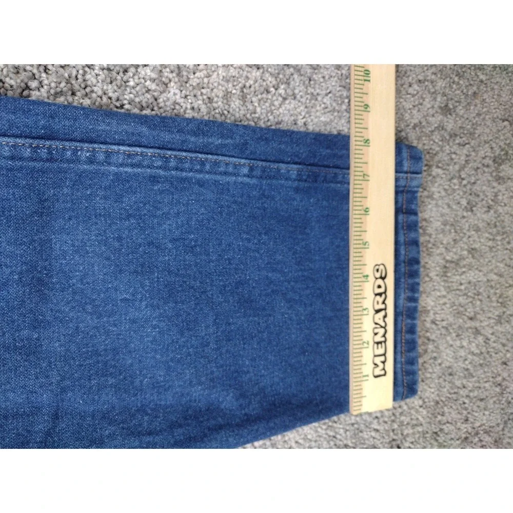 90's Wrangler Mens 33x33 Jeans 13MWZ A001 3030 Dad Ranchwear Blue Denim Pants